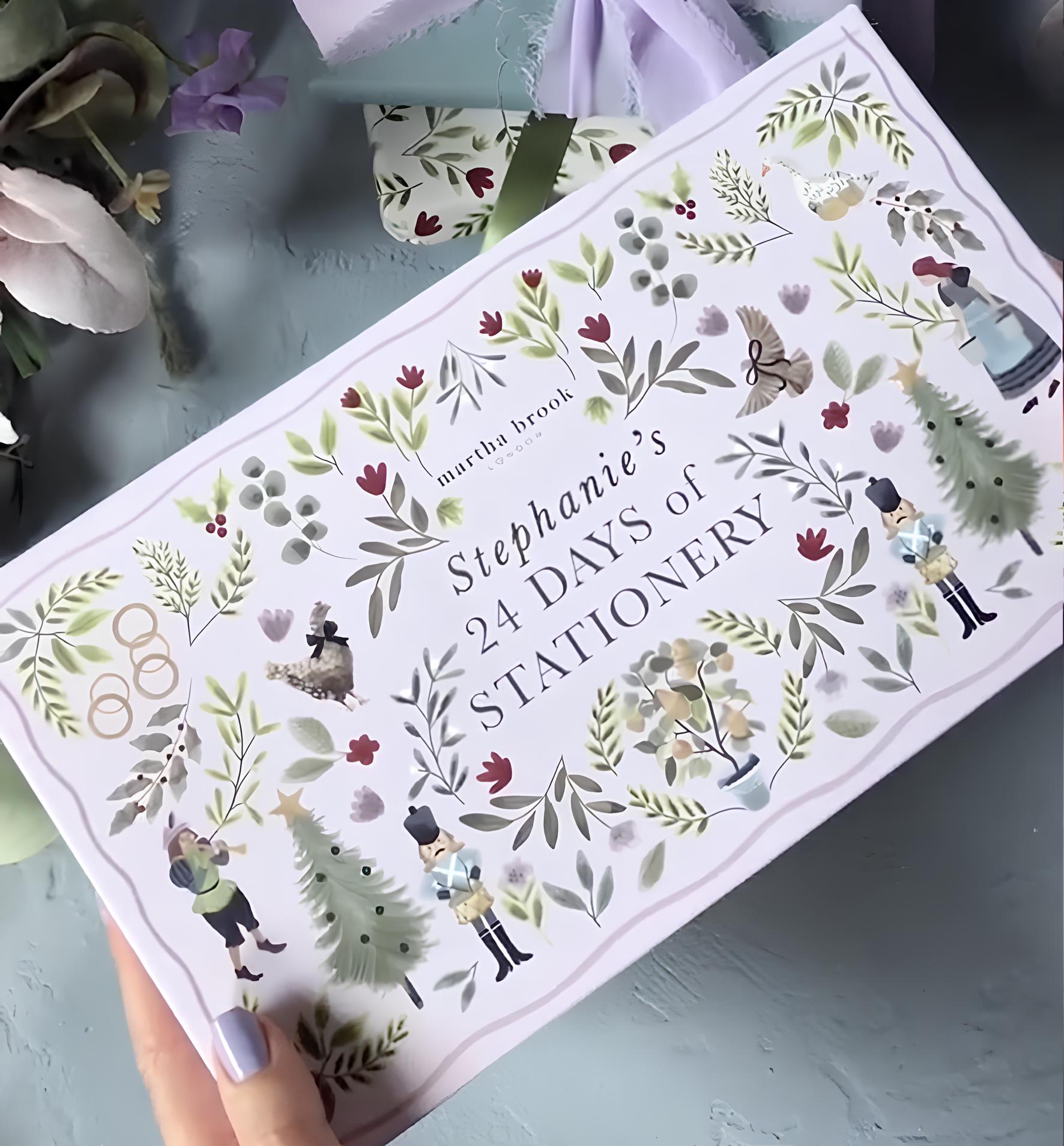 24 Tage Schreibwaren-Adventskalender - Geschenk