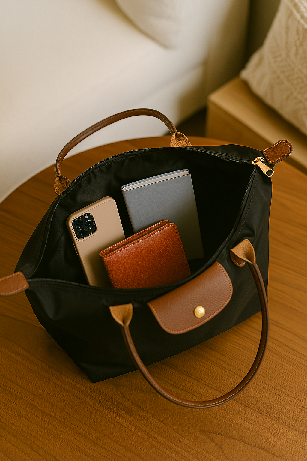 SUENTA Luxus Damen Handtasche Celeste – Stilvoll, vielseitig & elegant für Alltag, Business & Events