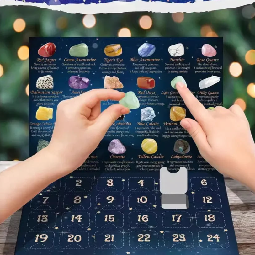 Ava Kristall Advent Edelsteinkalender