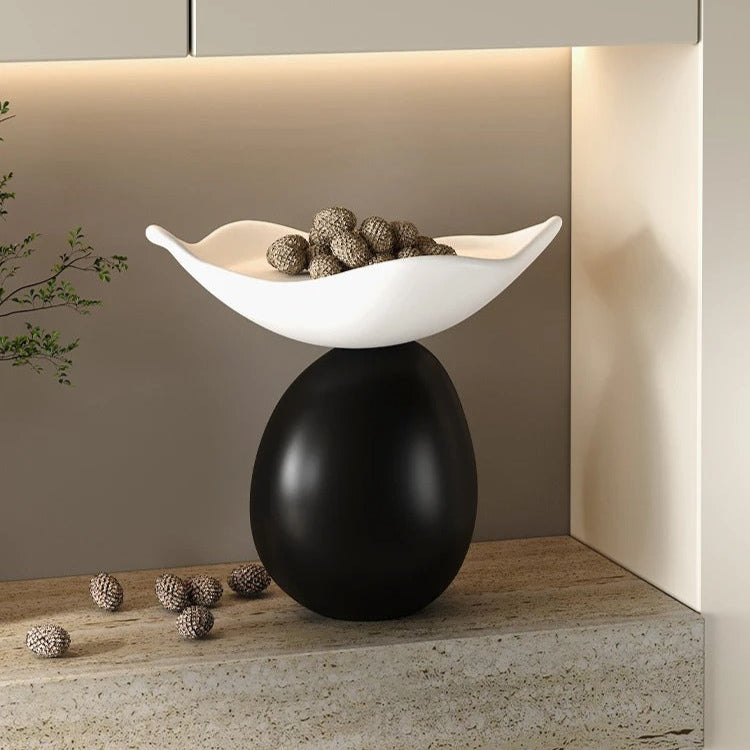 SUENTA Elegante Irie Skulptur 25 cm Hoch – Multifunktionale Ablage Statue
