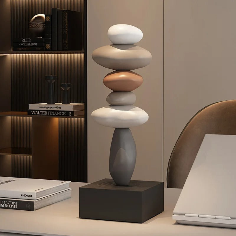 SUENTA Elegantes Brielle Ornament aus hochwertigem Resin für modernes Wohndesign