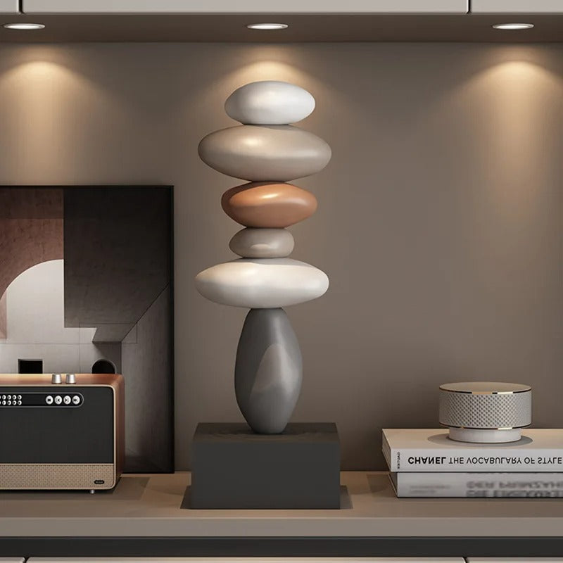 SUENTA Elegantes Brielle Ornament aus hochwertigem Resin für modernes Wohndesign
