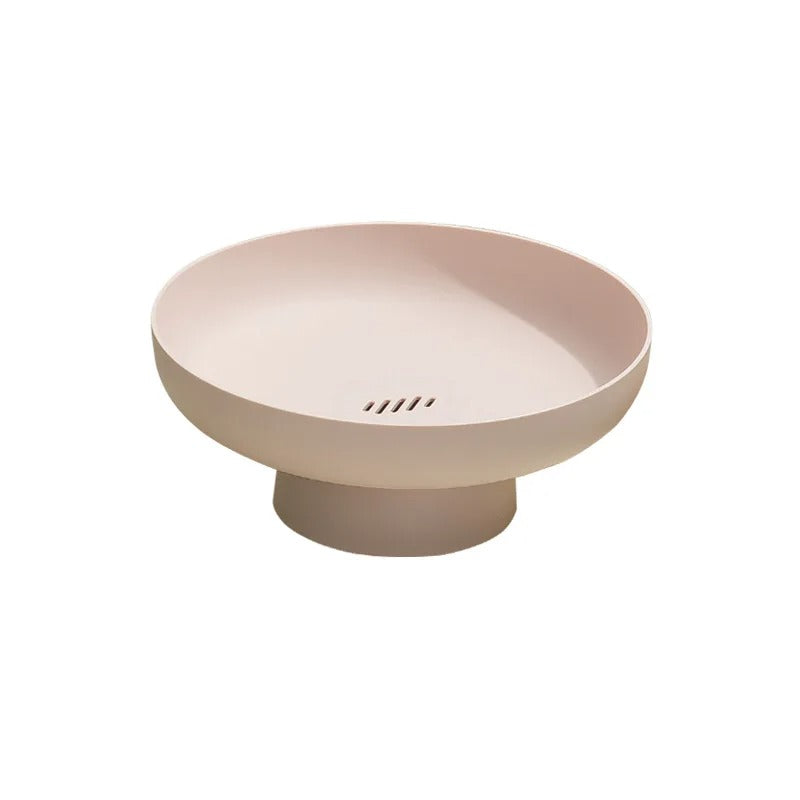 SUENTA Obstschale Mit Integriertem Drainagesystem 26 Cm Modernes Rosa
