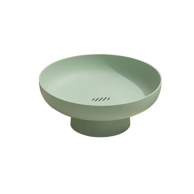SUENTA Obstschale Mit Integriertem Drainagesystem 26 Cm Modernes Grün