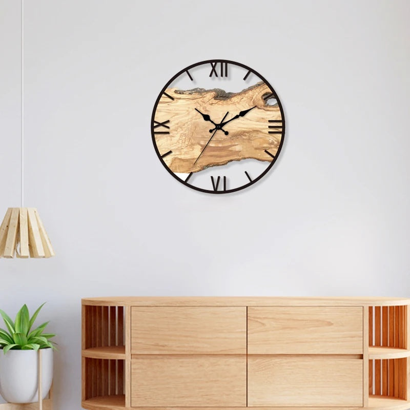 SUENTA Transparente Wanduhr Mit Zeitlosem Design Für Zuhause