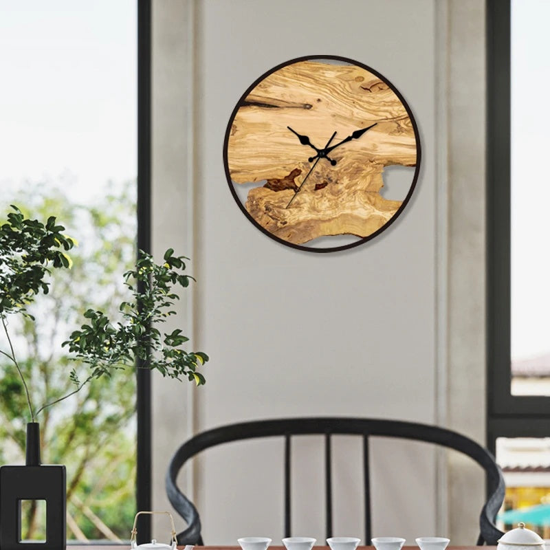 SUENTA Transparente Wanduhr Mit Zeitlosem Design Für Zuhause