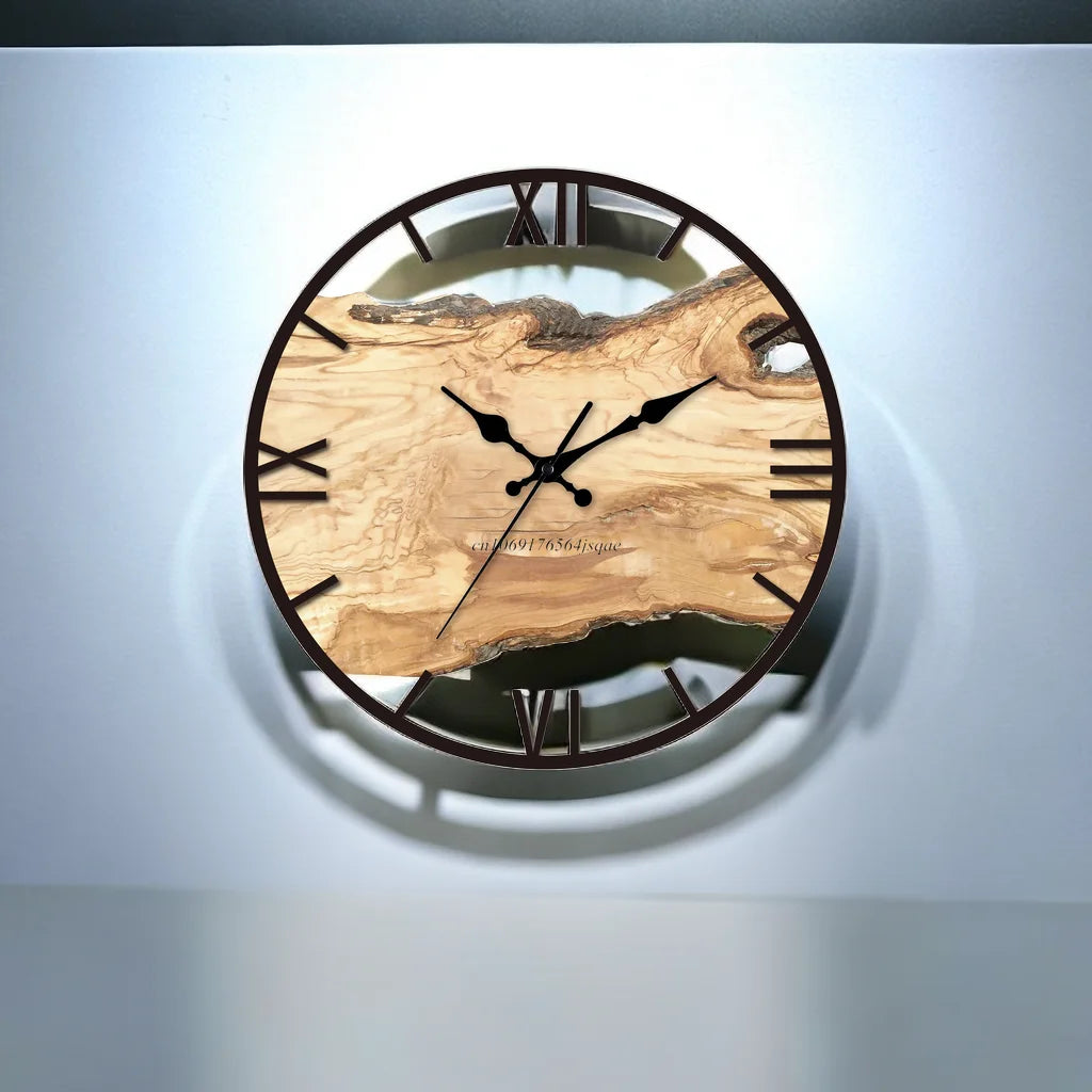 SUENTA Transparente Wanduhr Mit Zeitlosem Design Für Zuhause