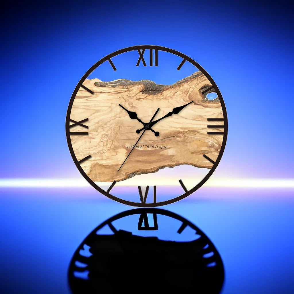 SUENTA Transparente Wanduhr Mit Zeitlosem Design Für Zuhause
