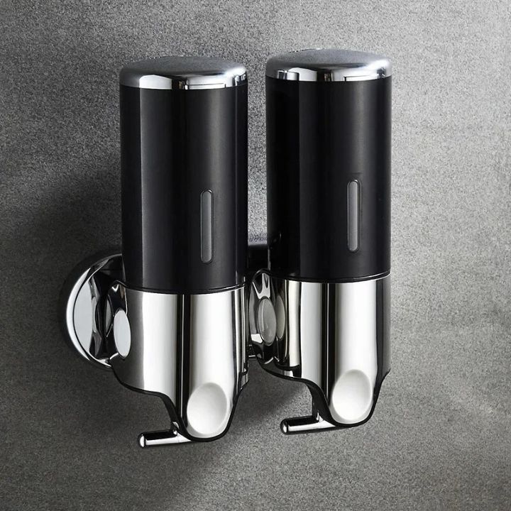 SUENTA Wandseifenspender Für Luxusbäder Modernes Badezimmer Design Schwarz 2 Stück