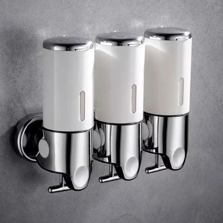 SUENTA Wandseifenspender Für Luxusbäder Modernes Badezimmer Design Weiß 3 Stück