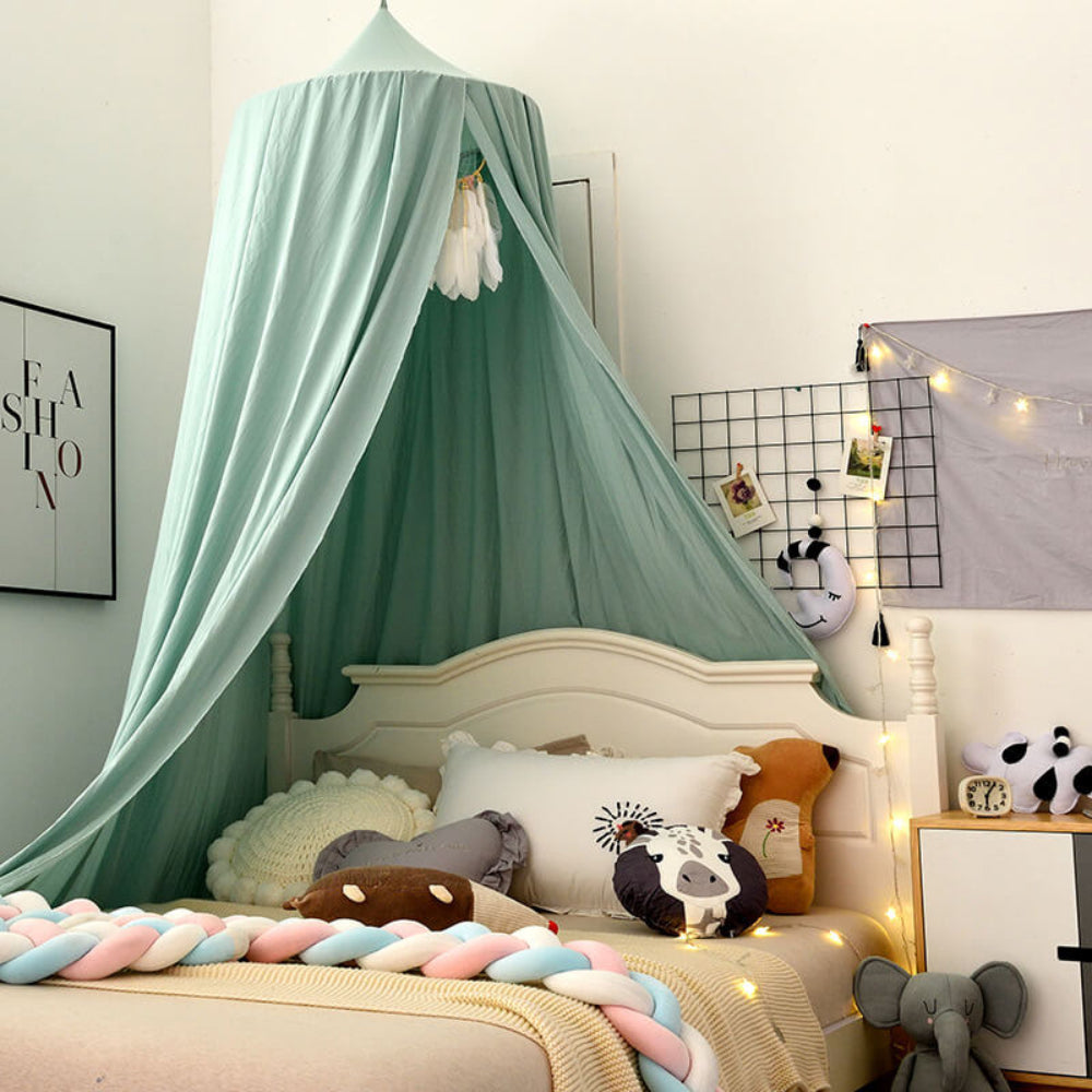SUENTA Weiches Betthimmel Für Kinderzimmer Lesen Und Schlafen