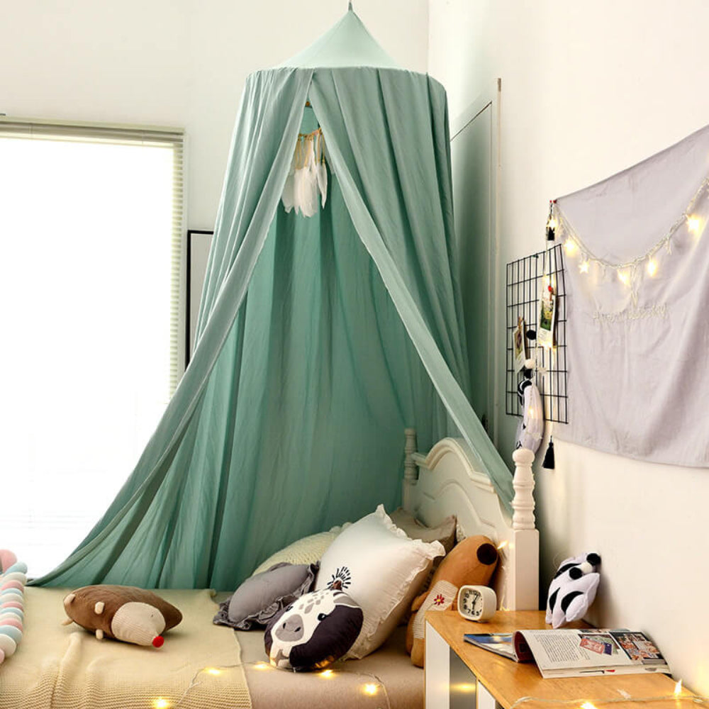 SUENTA Weiches Betthimmel Für Kinderzimmer Lesen Und Schlafen
