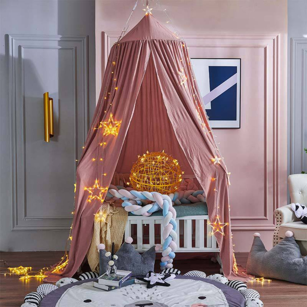 SUENTA Weiches Betthimmel Für Kinderzimmer Lesen Und Schlafen