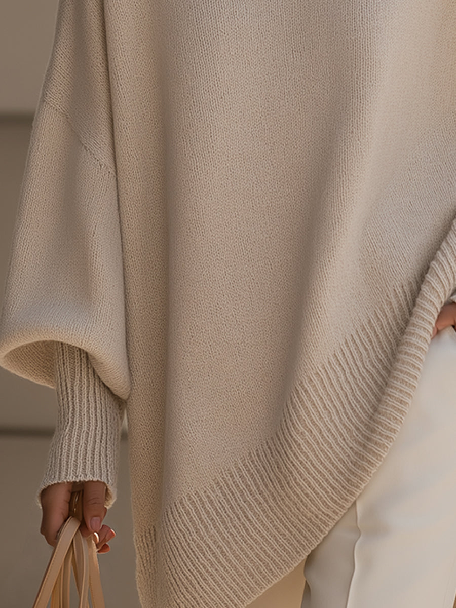 Tasana | Damen Eleganter Oversized Pullover