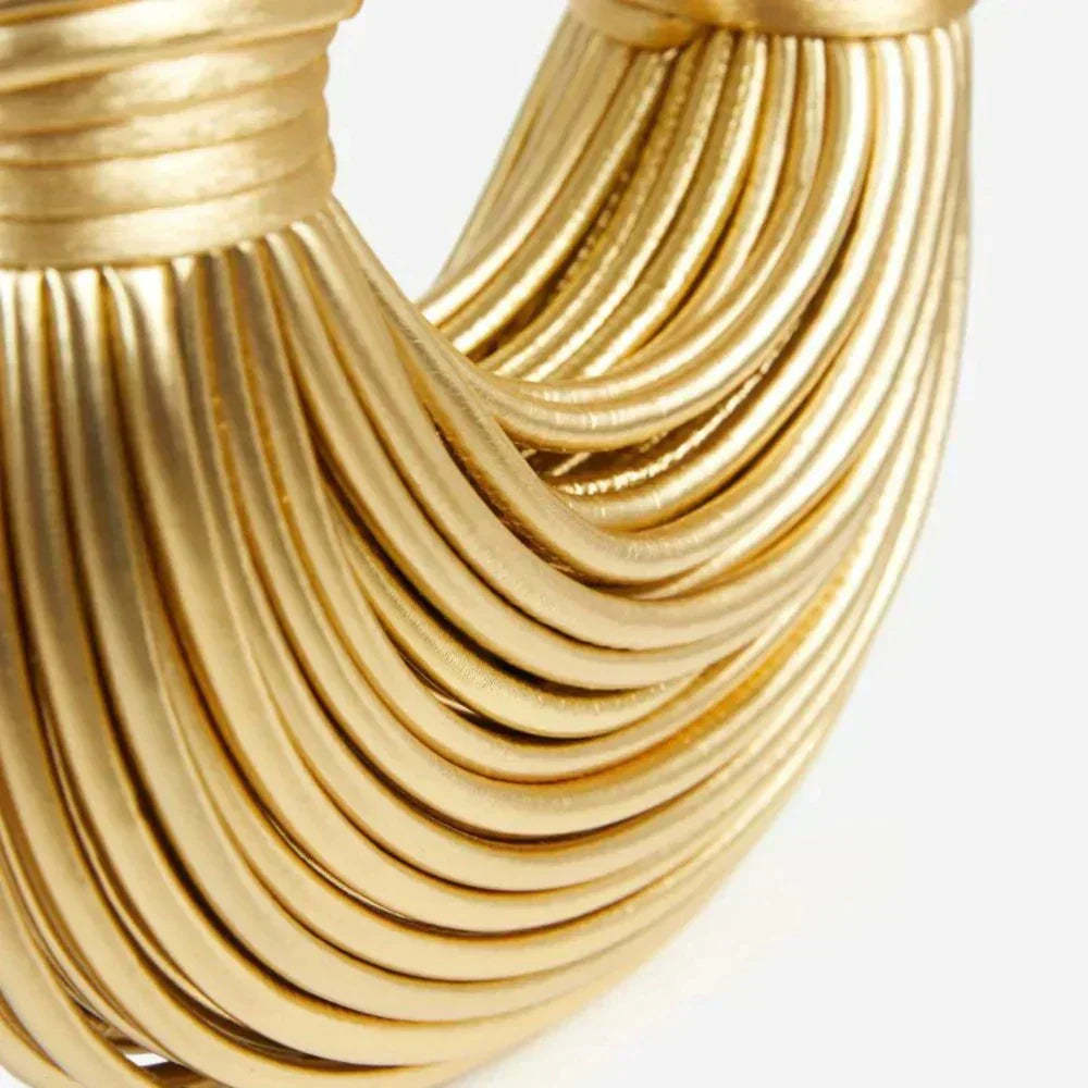 SUENTA Damen Statement-Tasche Elegantes Knotendetails Design