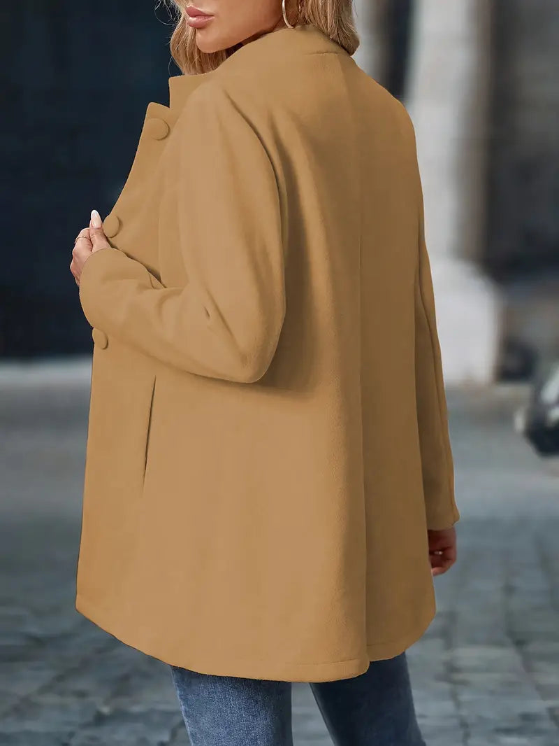 Luna | Women's Winter Coat with Buttons