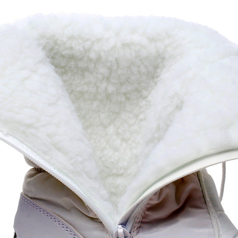 SUENTA Damen Winterschuhe Weich Warm Kuschelige Super Komfortable - Winterstiefel