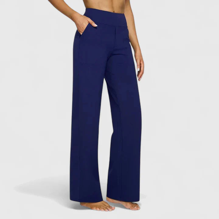 Solis | Pantalón holgado de descanso con cintura elástica para mujer