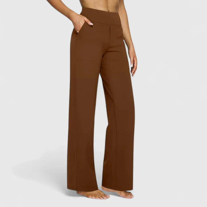 Solis | Pantalón holgado de descanso con cintura elástica para mujer