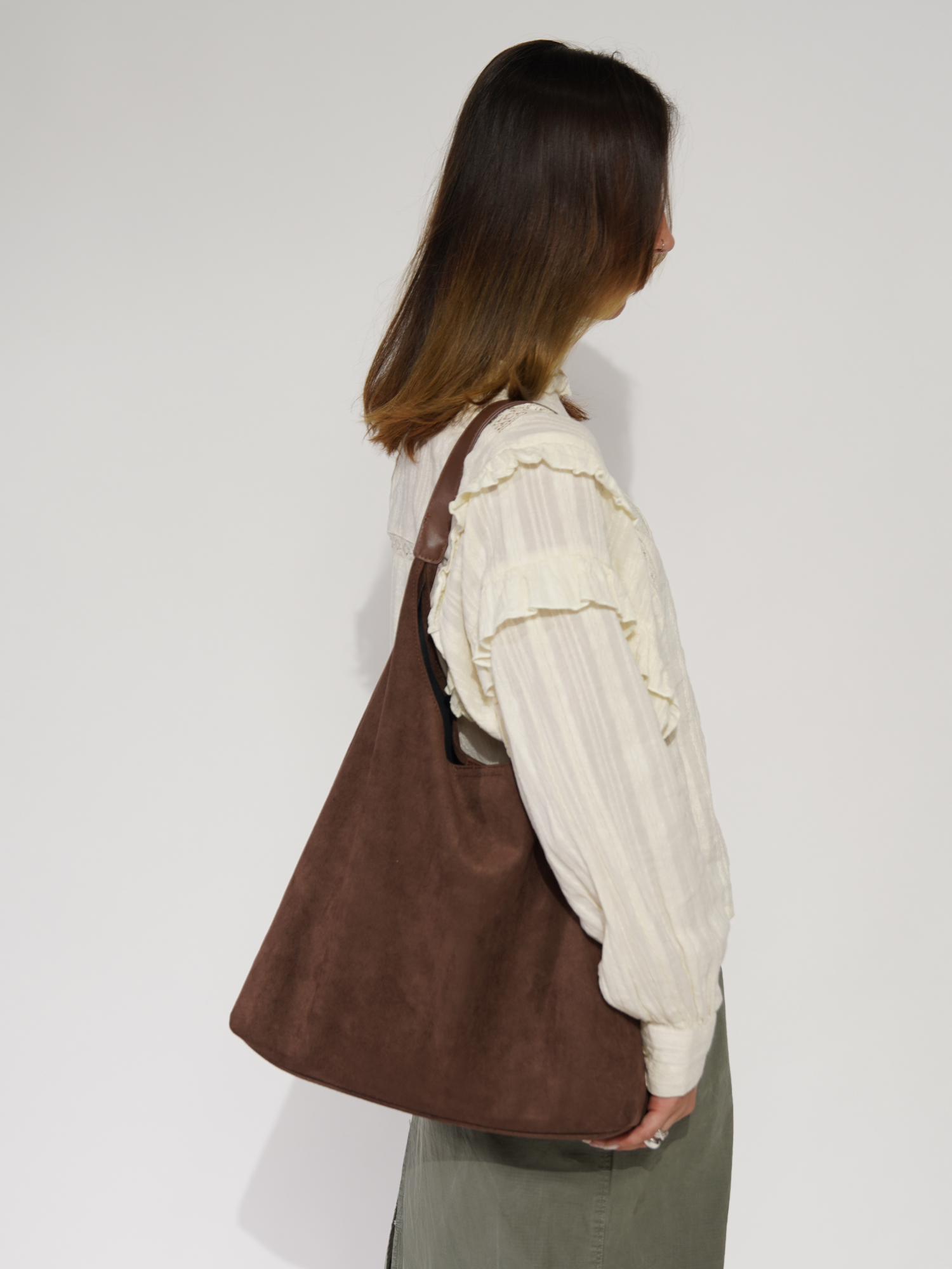 SUENTA Daily Leather Tote Stilvolle Tasche Aus Geschmeidigem Leder