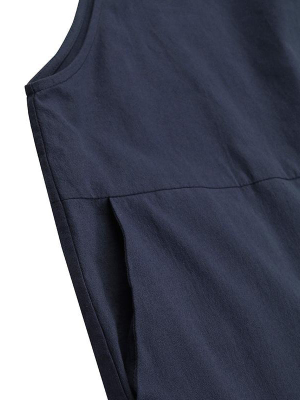 SUENTA Damen Latzhose – Freizeit Overall mit Knopfbund und Lockerer Passform