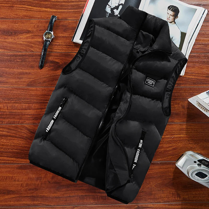 SUENTA Damen Winterbereiter Bodywarmer Stilvoll Wärmeisolierung Schwarz