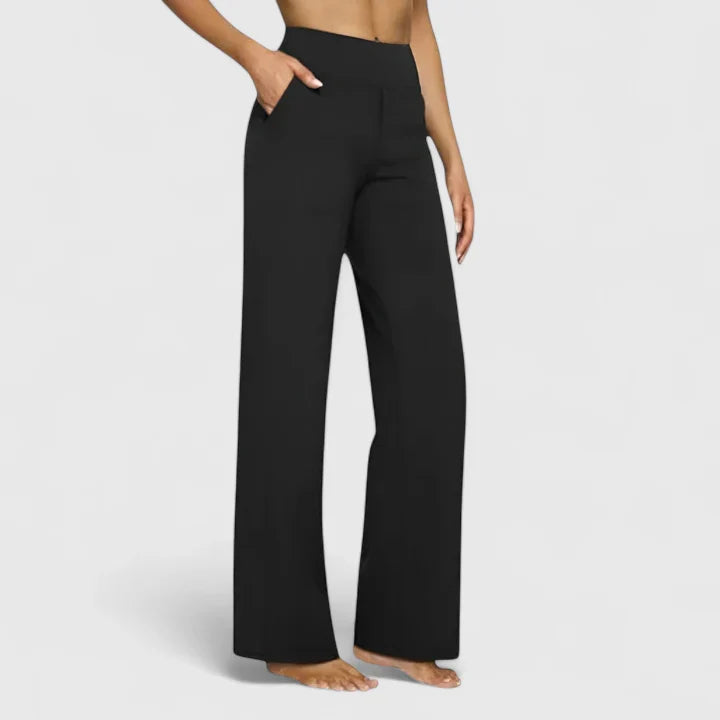 Solis | Pantalón holgado de descanso con cintura elástica para mujer