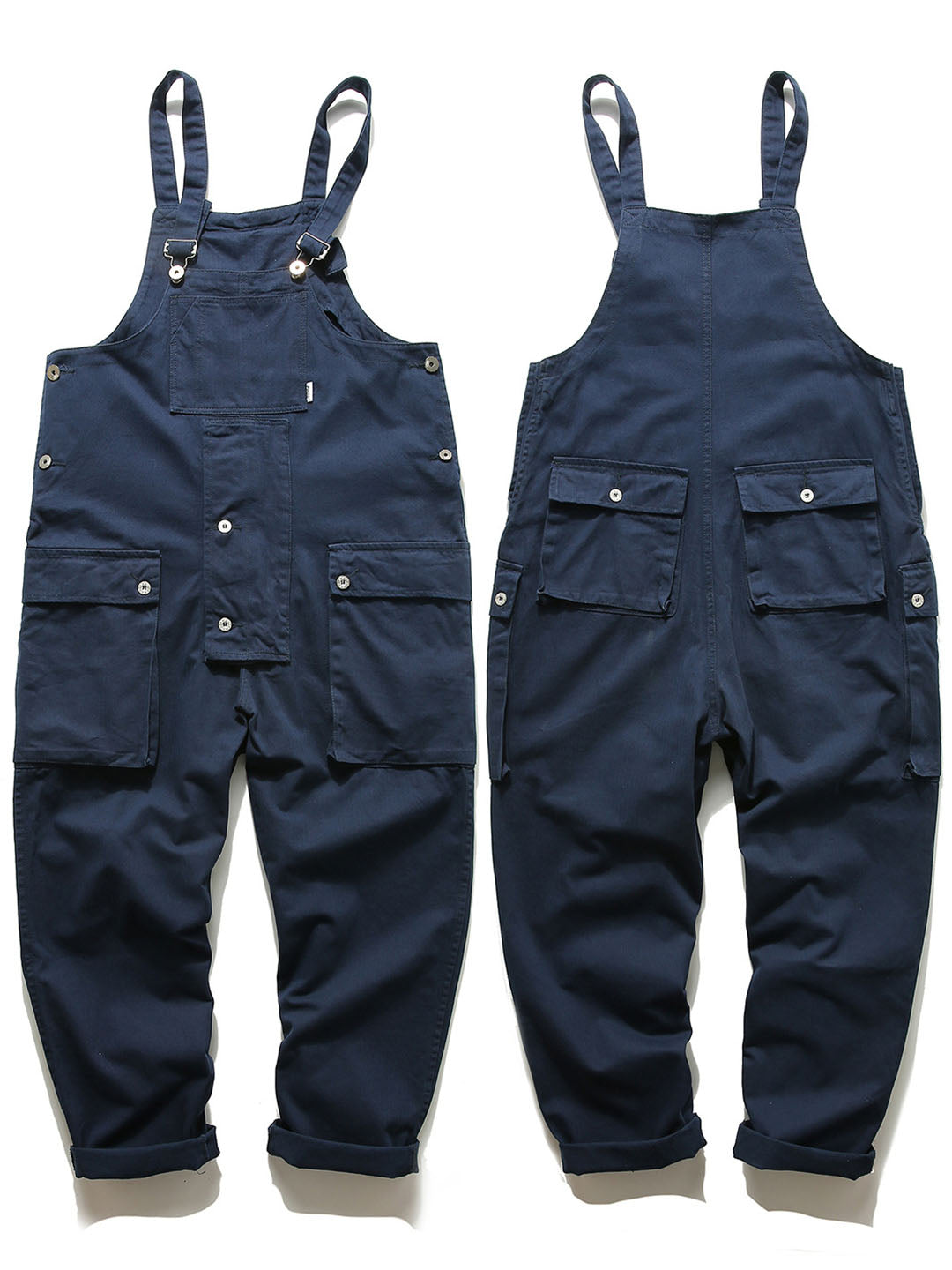 SUENTA Unisex Baggy Big Pockets Arbeitsoverall Baumwolle Oversized - Overall