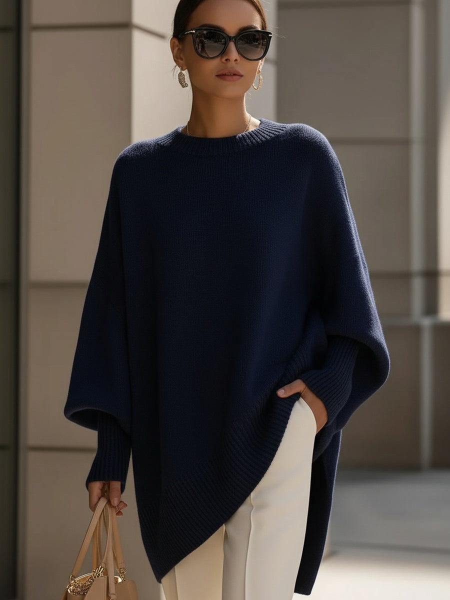 Tasana | Damen Eleganter Oversized Pullover