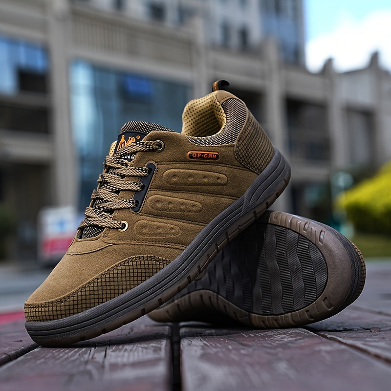 SUENTA Wanderschuhe Herren Strukturierte Außensohle Untergründen - Laufschuhe