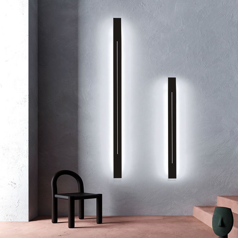 SUENTA Bar-förmige LED Wandleuchte Metall Wohnzimmer Wandlampe