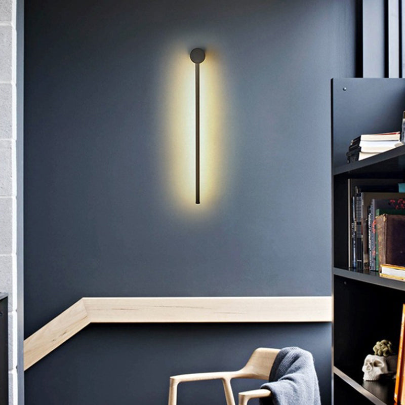 SUENTA Wandleuchte Schlanke Röhrenförmige Moderne Metall Wohnzimmer