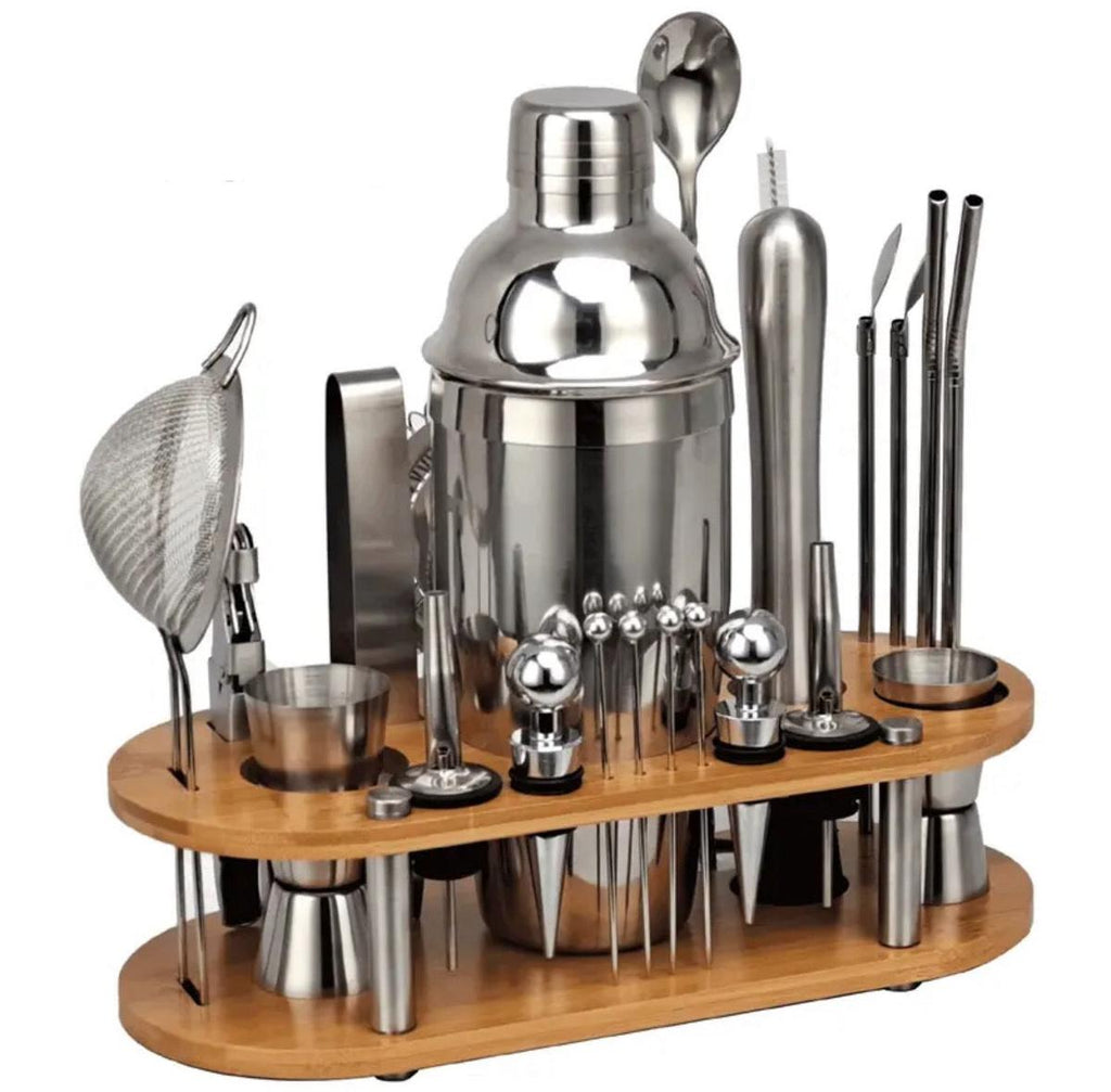 SUENTA 23-Teiliges Barkeeper-Set Für Profi Cocktails Komplett