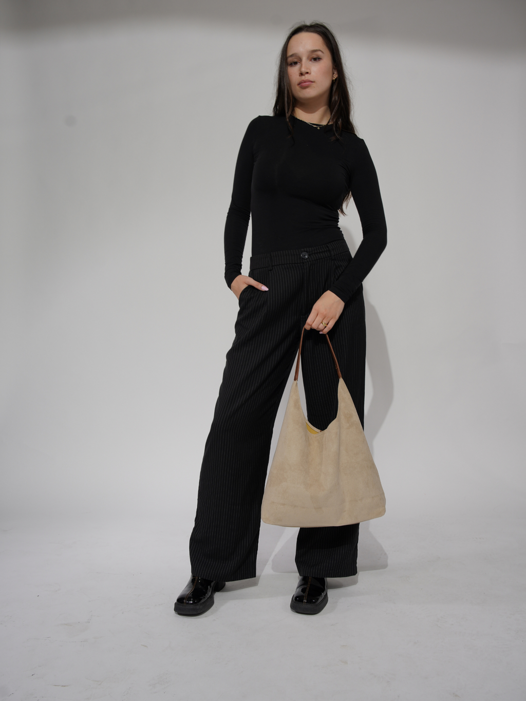 SUENTA Daily Leather Tote Stilvolle Tasche Aus Geschmeidigem Leder