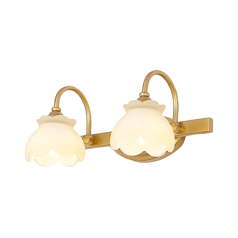 SUENTA Badezimmer Schminkspiegel Licht Metall LED 2 3 4 Köpfe Lampe