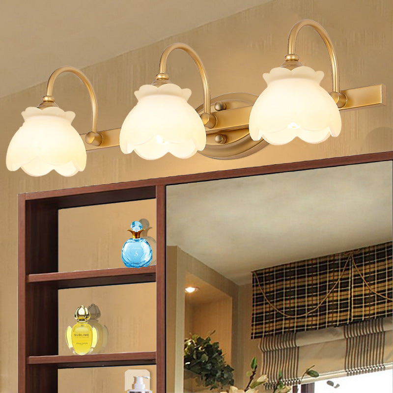 SUENTA Badezimmer Schminkspiegel Licht Metall LED 2 3 4 Köpfe Lampe