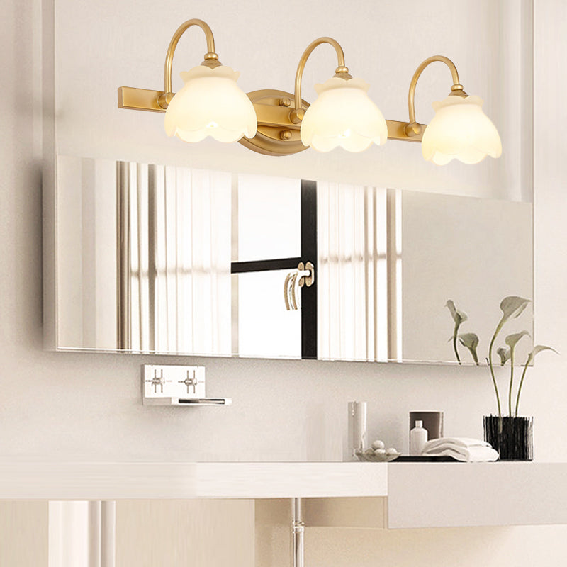 SUENTA Badezimmer Schminkspiegel Licht Metall LED 2 3 4 Köpfe Lampe