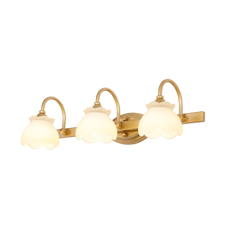 SUENTA Badezimmer Schminkspiegel Licht Metall LED 2 3 4 Köpfe Lampe
