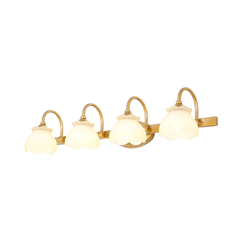 SUENTA Badezimmer Schminkspiegel Licht Metall LED 2 3 4 Köpfe Lampe