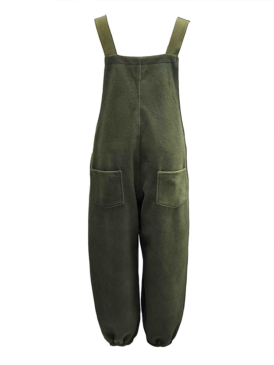 SUENTA Damen Fleece Overall – Weicher Einteiler mit Isolierender Mischung für Kalte Tage