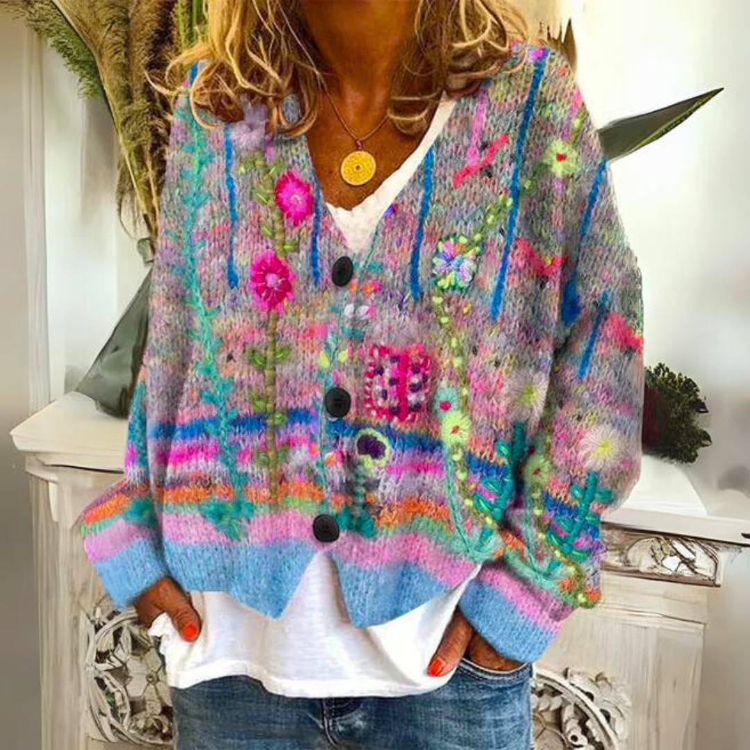 Solis | Pullover da donna morbido e variopinto