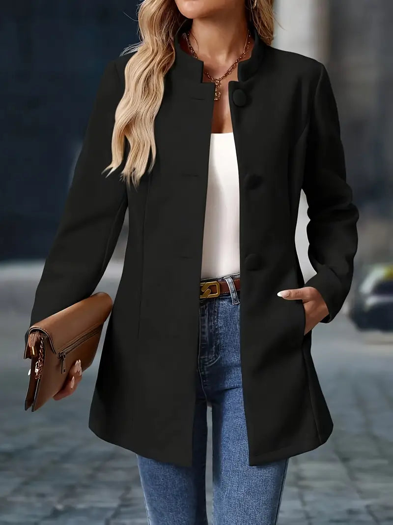 Luna | Women's Winter Coat with Buttons