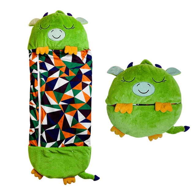 SUENTA 3-In-1 Kissen Schlafsack Kuschelspielzeug Für Kinder