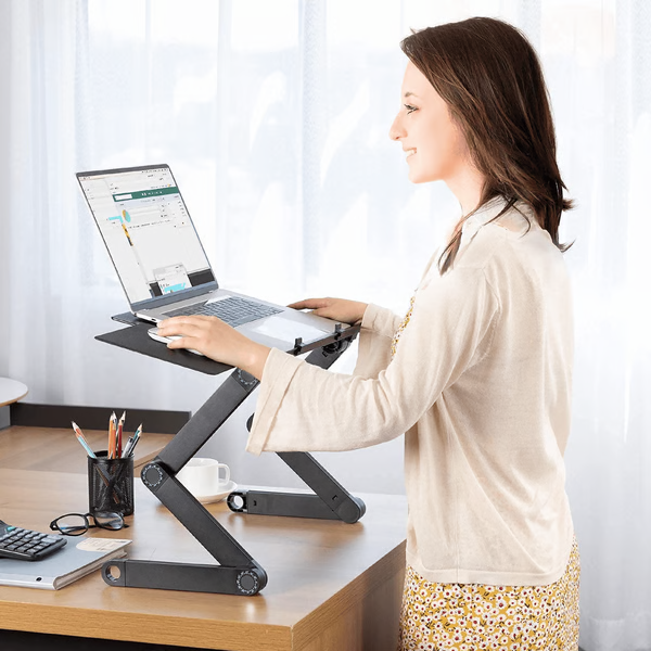 SUENTA Laptopständer 360 Grad Verstellbar Für Zu Hause Büro Unterwegs Default