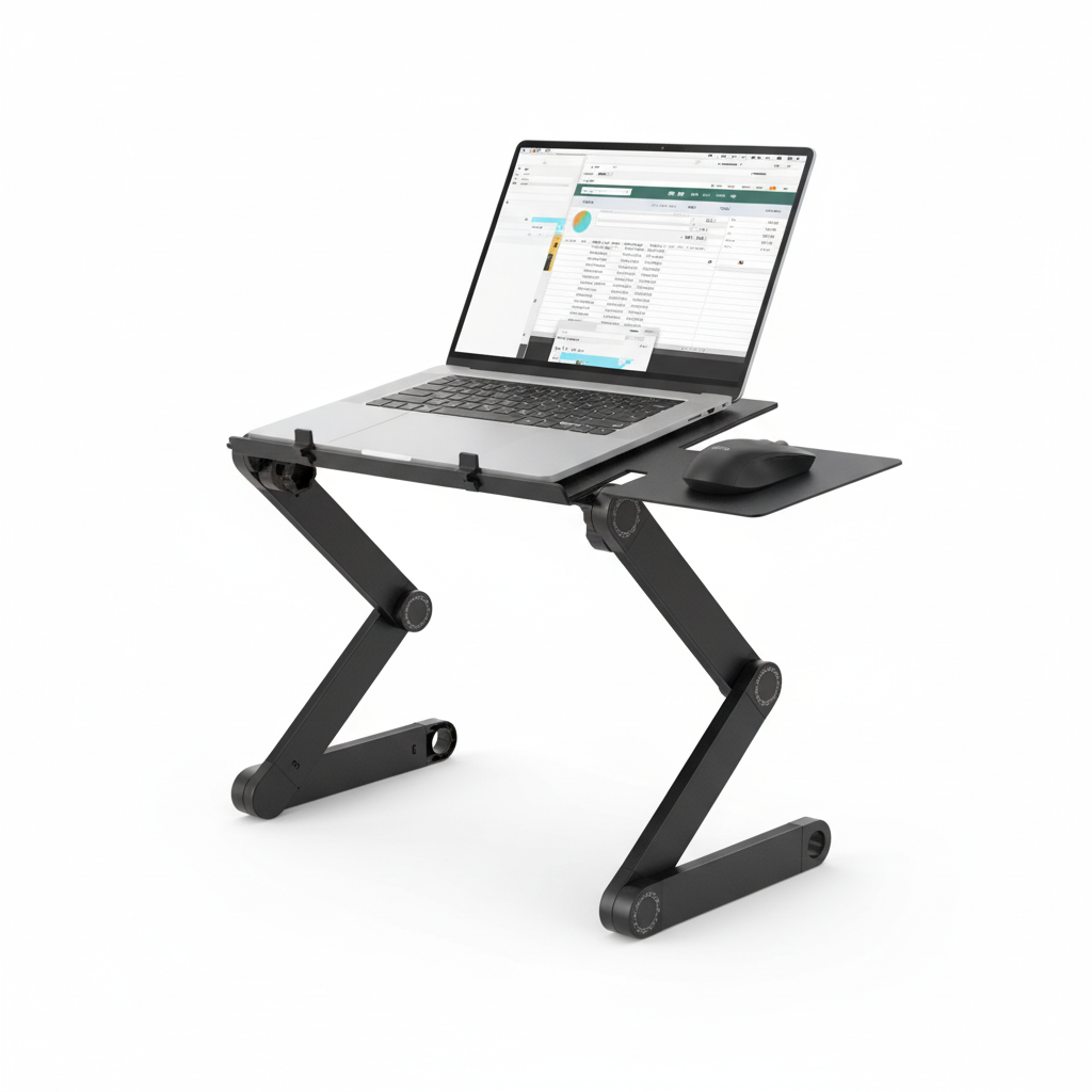 SUENTA Laptopständer 360 Grad Verstellbar Für Zu Hause Büro Unterwegs