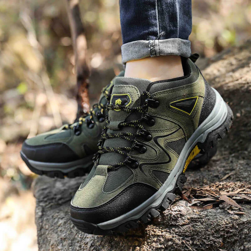 SUENTA Herren Schnüren Wander Schuhe Robuste Funktionale Lösung - Laufschuhe