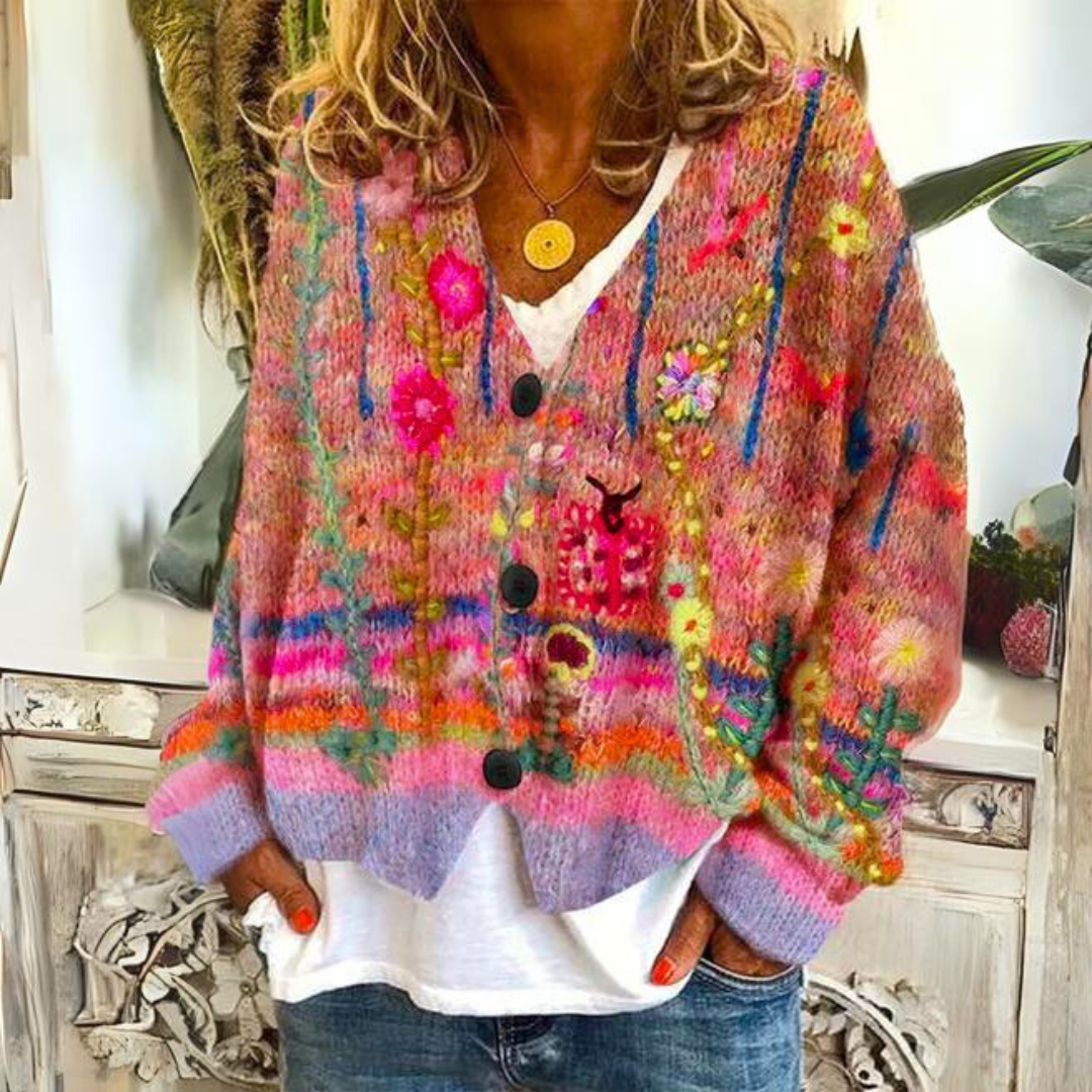 Solis | Pullover da donna morbido e variopinto