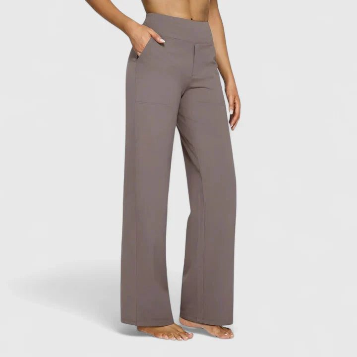 Solis | Pantalón holgado de descanso con cintura elástica para mujer