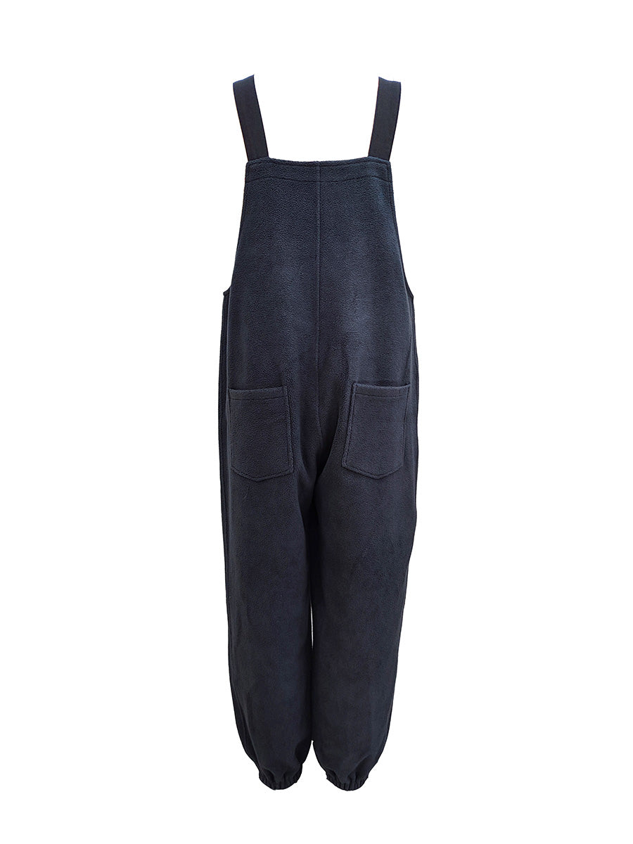 SUENTA Damen Fleece Overall – Weicher Einteiler mit Isolierender Mischung für Kalte Tage
