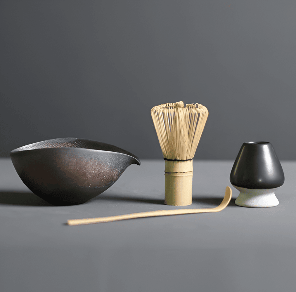 SUENTA 4-Teiliges Japanisches Matcha-Set